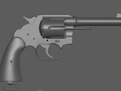 Colt 1917 Army DA 45acp 3D model