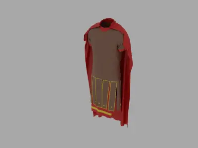Rome Military Armor Low-poly 3D model