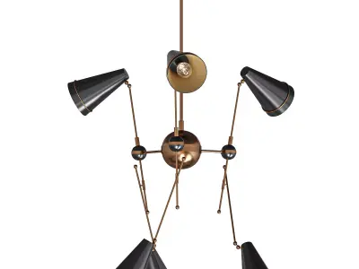 Tophane Suspension Lamp 3D model