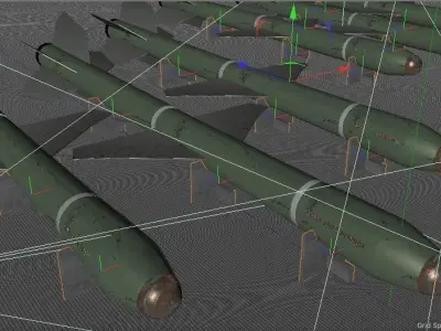 Missile for Food  3D model