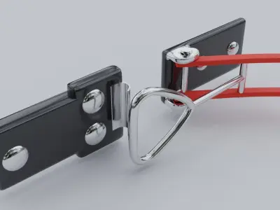 adjustable tension lock 3D model
