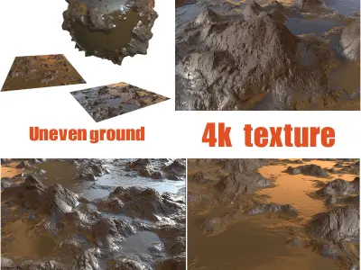 Uneven ground Texture