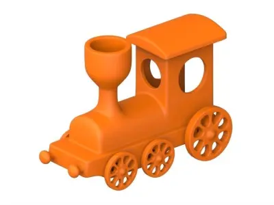 Train Toy 3D print model
