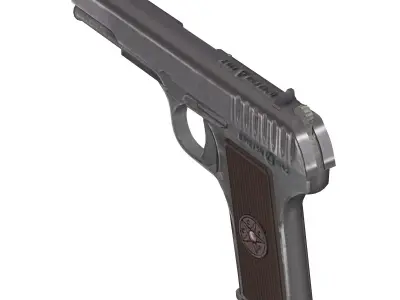 Tokarev TT33 3D model