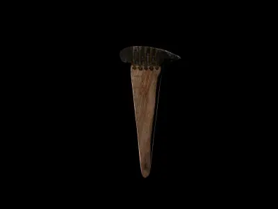 Prehistoric Hammer Low-poly 3D model