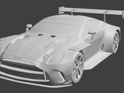 ASTON MARTIN VINTAGE GT3 2023 3D PRINT MODEL 3D print model purchase