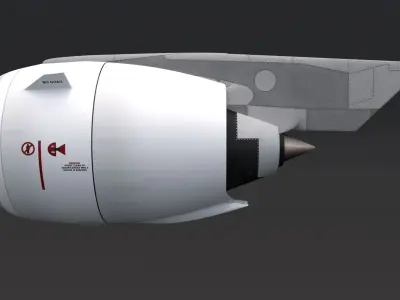 Airbus Neo Engine 3D model