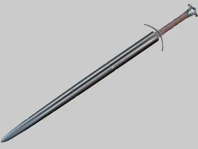 Old Sword Low-poly 3D model buy