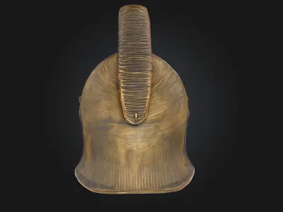 Roman Centurion Helmet  Commanding Authority of the Ancient 3D model