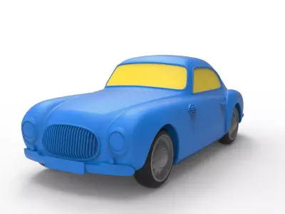 Cisitalia 202 1946 Classic Car 3D print model