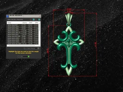 The Most Antique And Beautiful Christian Cross  3D print model 3D print model