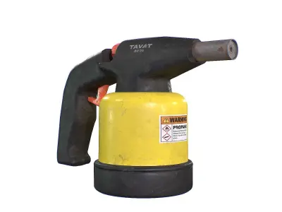Blow torch Low-poly 3D model purchase