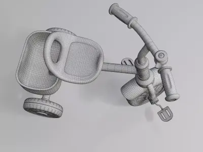 Tricycle 3D model purchase