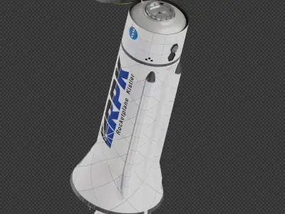 Kistler K-1 Rocket 3D model