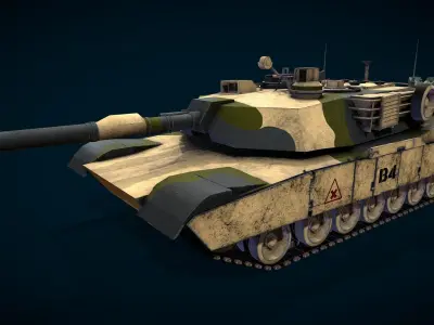 Battle crate 3D model