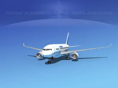 Boeing 787-8 Air France 3D model