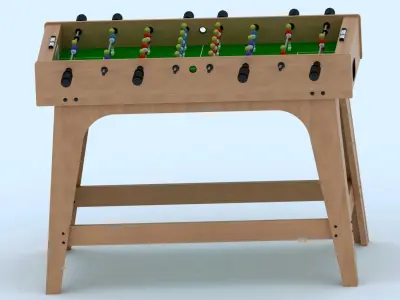 Football Table-2 3D model