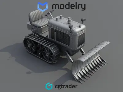 Snow Plow 3D model buy