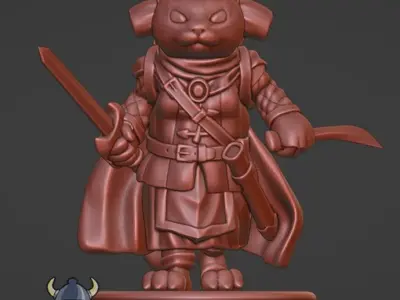 Cat Ranger 3D print model