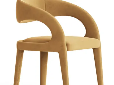 Hawkins Dining Chair 3D model