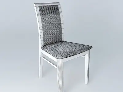 Indiana Red Pine Chair 3D model
