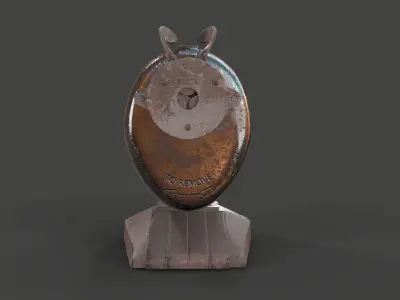 Pencil sharpener Low-poly 3D model