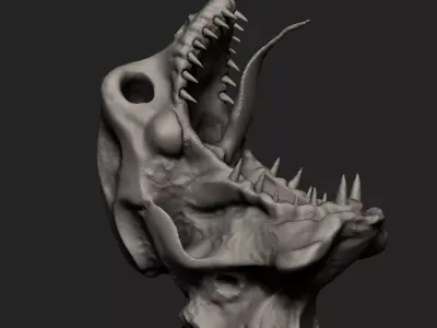 Sci-Fi Monster 3D model