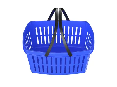 Shopping Cart 01v 3D model