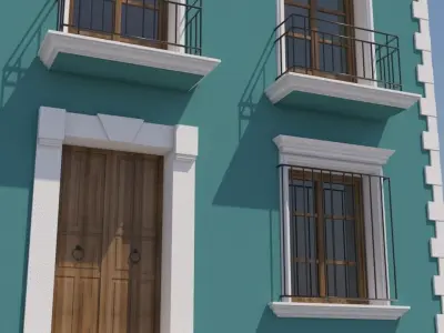 Mexican House 3D model purchase