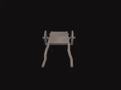 Medieval Barrow Low-poly 3D model
