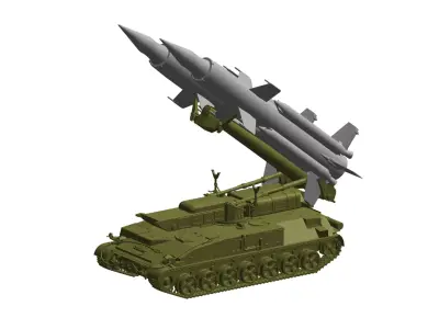 AIR DEFENSE SYSTEM 3D model purchase