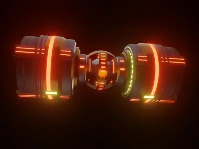 Arc T-24 Custom Bomb Free low-poly 3D model