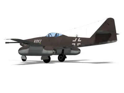 Messerschmitt Me 262 A-1aU4 3D model
