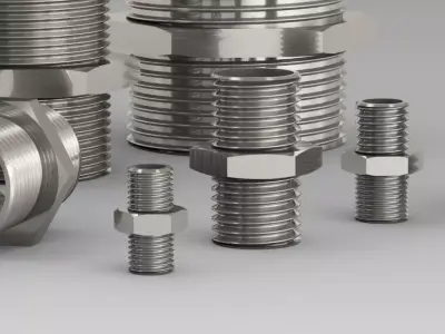 Straight Connector  - Nipel - Pipe Adapter 3D model