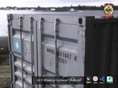 Shipping Containers Kitbash Pack