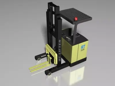 Reach Truck 3D model