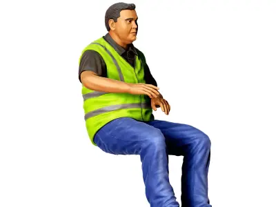 N2 Truck Driver 3D print model