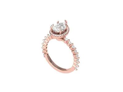 Wedding Ring  3D print model 343
