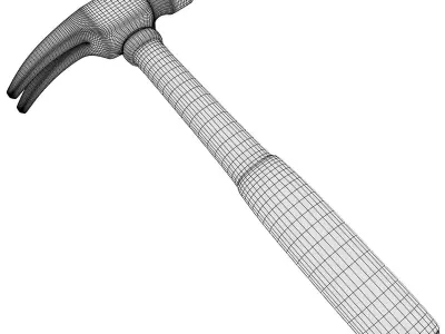 Claw Hammer 3D model 4