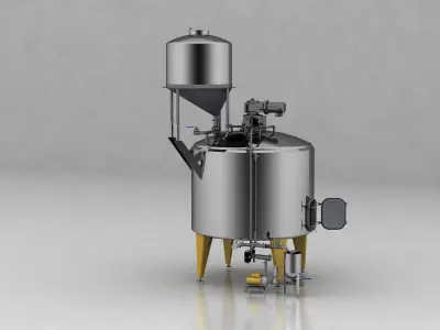 Industrial Tank 3D model