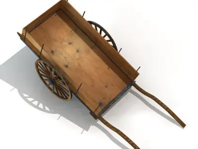 ancient chariot 3D model purchase