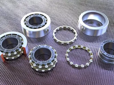 WD Bearing2206K Free 3D model