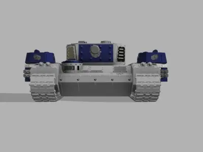 Bane blade style tank 3D print model