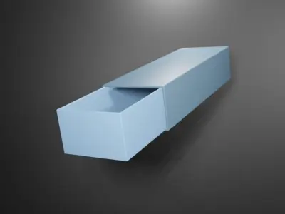 BOX PACKAGING  MODEL  3D model