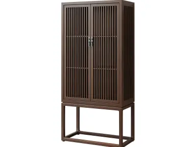 Chinese Antique Cabinet 293 3D model