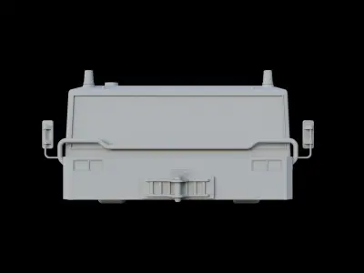 Airport Truck 3D model