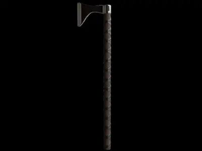 Axe Viking Axe War Axe Medieval Knight Axe 3D Model 3D model
