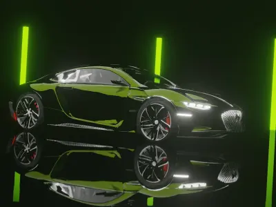 Ds e-tense 2017 model Free 3D model