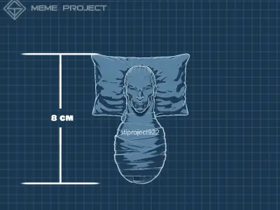 Baki Meme Paper Weight Free 3D print model