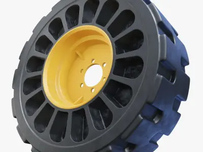 Future Truck Wheel NPT 3D 3D model